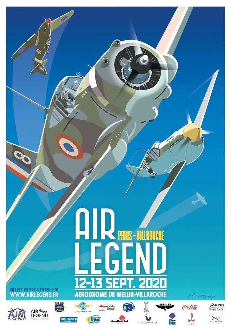 AIR LEGEND – AÉROROME DE MELUN-VILLAROCHE, 