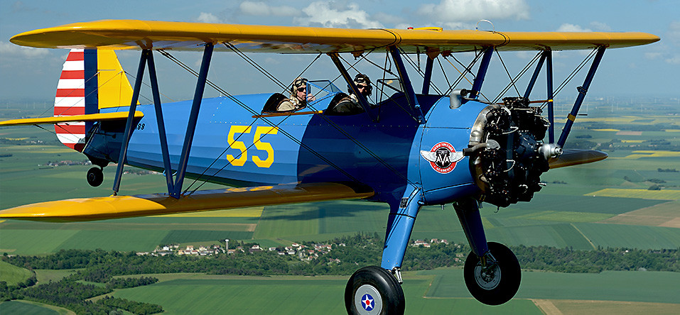 Expérience Stearman PT17 Aéro Vintage Academy