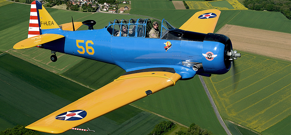 Expérience North American T-6 Aéro Vintage Academy