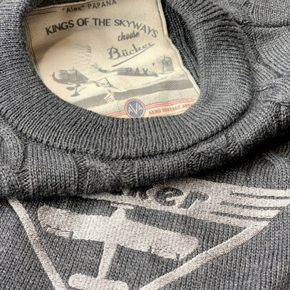 Pull Bücker Alex Papana noir